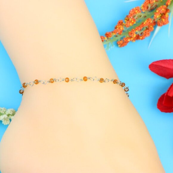 Elegant Handmade Anklet – Perfect for Women & Girls | Ideal Gift Option, DYC1649 - Picture 2 of 10